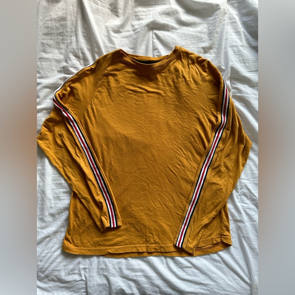 Long Sleeve Yellow Shirt